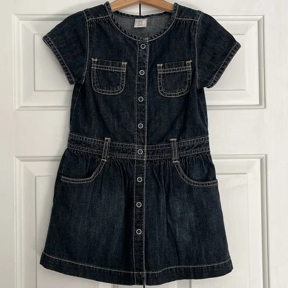 Old Navy | Dresses | Like New Old Navy Short Sleeve Denim Dress | Poshmark Old Navy | Dresses | Like New Old Navy Short Sleeve Denim Dress | Poshmark